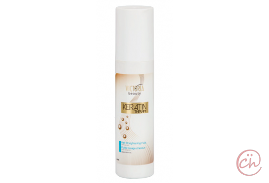 Флуид за изправяне на коса с Кератин - Victoria Beauty 